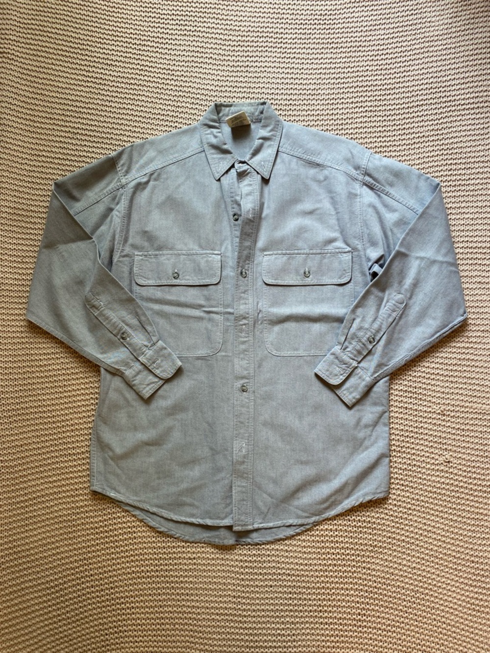 ✰ vintage grey mens button up ✰